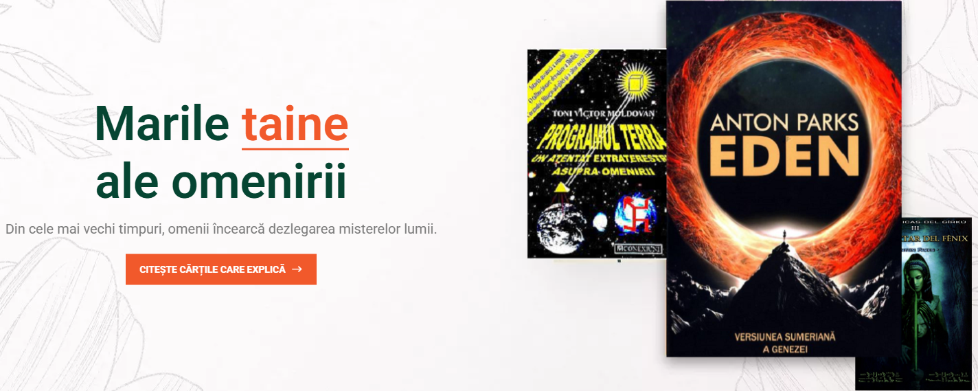 Dacă sentimentul religios, credinţa în Dumnezeu înseamnă foarte mult pentru dumneavoastră, vă aduce bucurie, siguranţă în acţiune, protecţie psihică, raţiunea de a fi - NU CITIŢI ACESTE CARȚI!